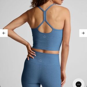 Beyond Yoga Blue Heather SET